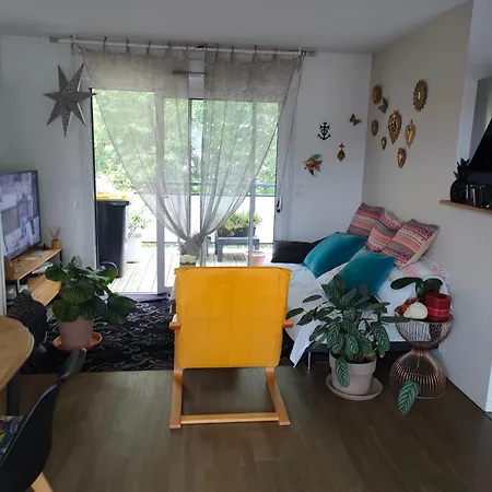 Charmant 65m2 Terrasse 40m2 Balcon 10m2 Parking Prive Couvert Bayonne